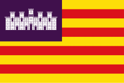 Bandera de Islas Baleares