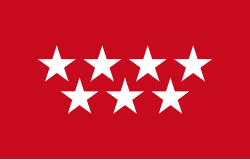 Bandera de Comunidad de Madrid